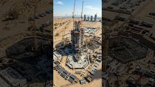 world's Tallest Building From Start To Finish #engineering #asmr #architecture #places #burjkhalifa
