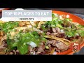 Top 10 Places to Eat in Mexico City!