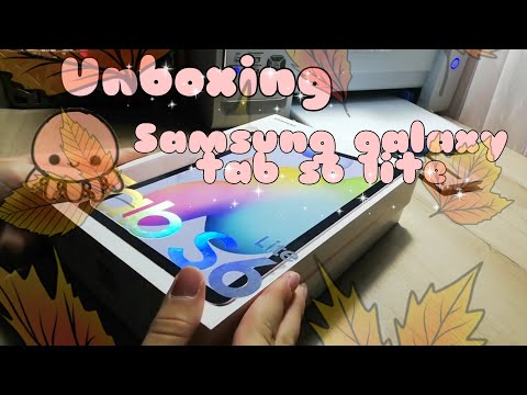 распаковка и обзор планшета Samsung galaxy tab s6 lite розовый/скачиваем учебники