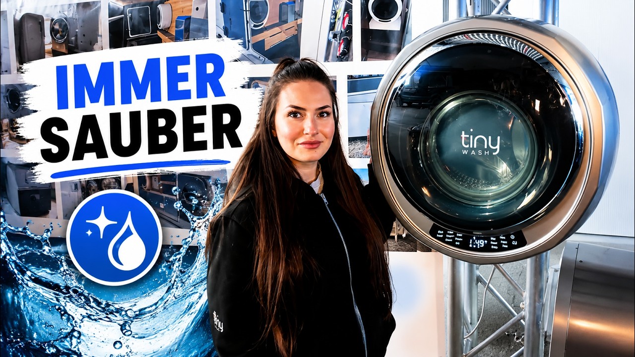 Tiny Wash im Härtetest! Warum diese Wohnmobil-Waschmaschine alles verändert 🧺🚐