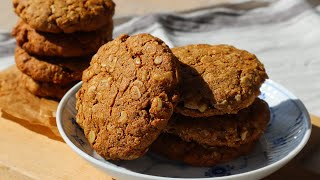 Rye 100% Crusty and Chewy Cookies Recipe / Perfect Homemade Cookies