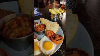 full English Breakfast at #Edinburgh Airport