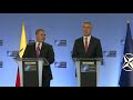 Declaración del Presidente Duque y el Secretario General de la OTAN, Jens Stoltenberg - 23/10/2018