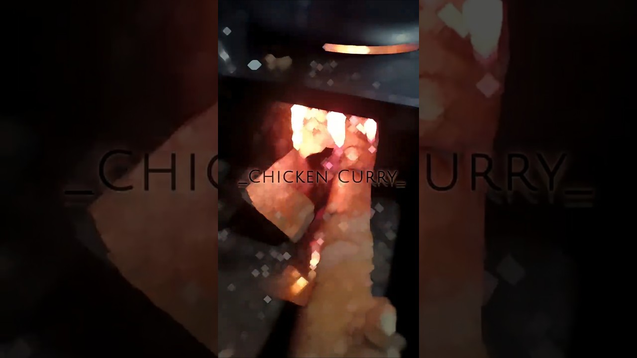 Easy chicken curry making🔥