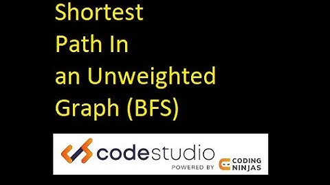 Coding Ninjas - Shortest path in an unweighted graph (Java Solution)