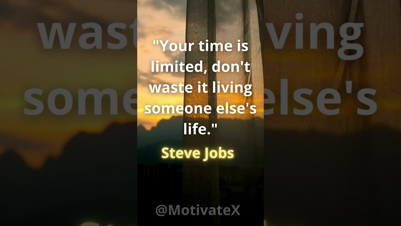 Quote-Steve Jobs
