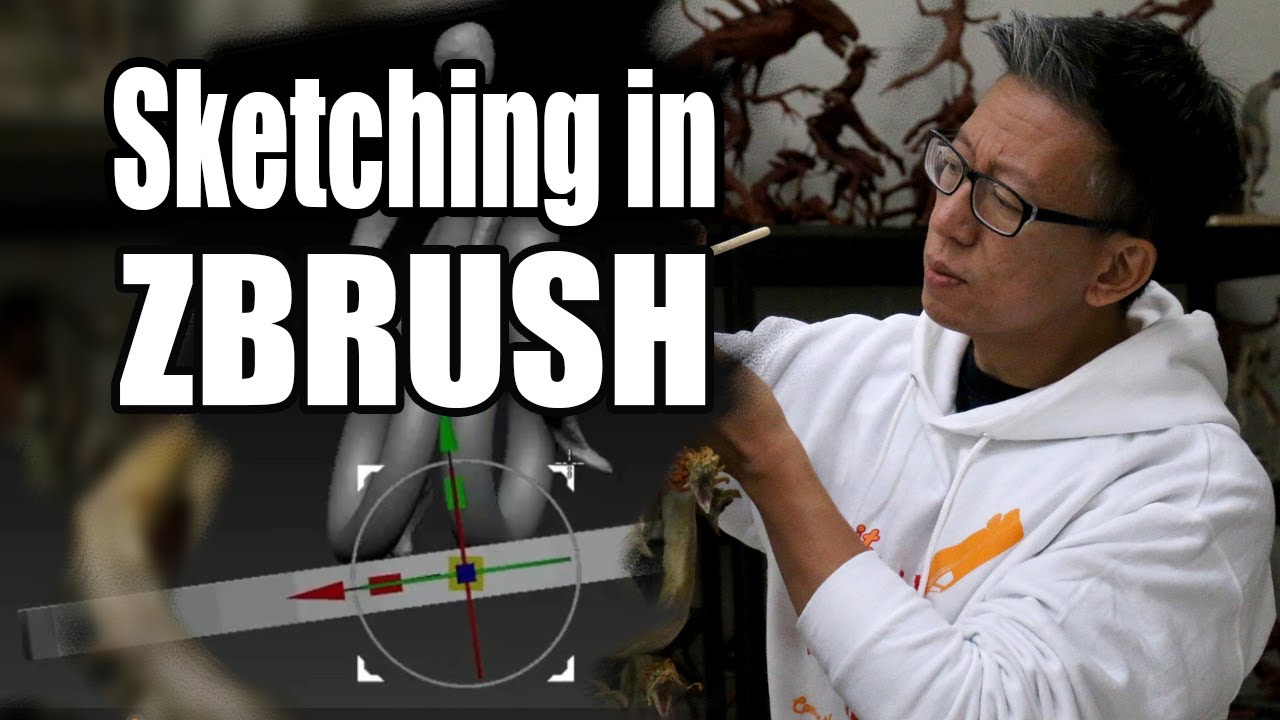 Sketching in Zbrush - YouTube
