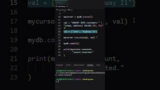 Python MySQL Insert Tutorial - Fix Insert Not Saving with commit() Update