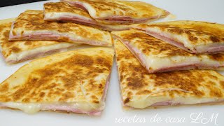 READY IN 1 MINUTE AND WITH ONLY 3 INGREDIENTS MIXED QUESADILLAS