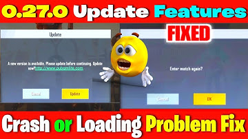 Pubg lite 0.27.0 new update crash problem fix | Pubg lite new update | pubg lite loading problem ?