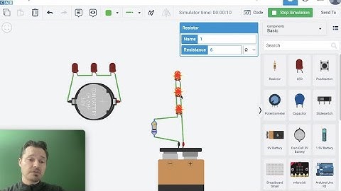 Maker U Circuits Level 3: Series & Parallel Circuits in TinkerCad