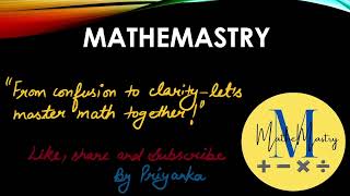 Starts Your Maths Journey Here! | Channel Introduction