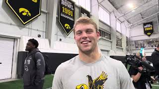 Kaden Wetjen on Iowa’s return game so far this season