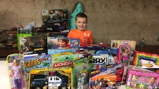 Blaine Hawkins - 911 Gives Hope Recipient - Donates All His Birthday Toys to Toy Drive
