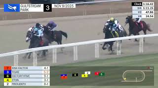 Gulfstream Park November 9, 2025 Race 3