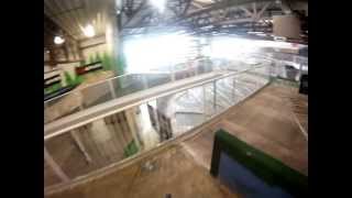 Rays Indoor Mountain Bike Park 2012 - Milwaukee, WI Rays MTB | GoProHelmetHero