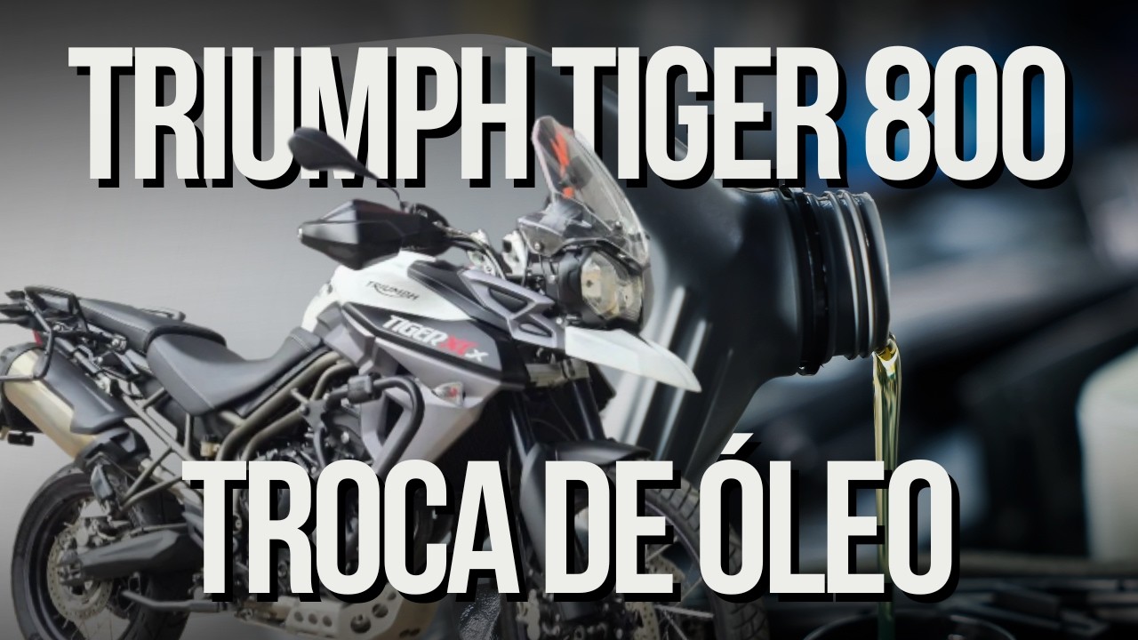 Troca de Óleo Tiger 800: Tudo Que Você Precisa Saber