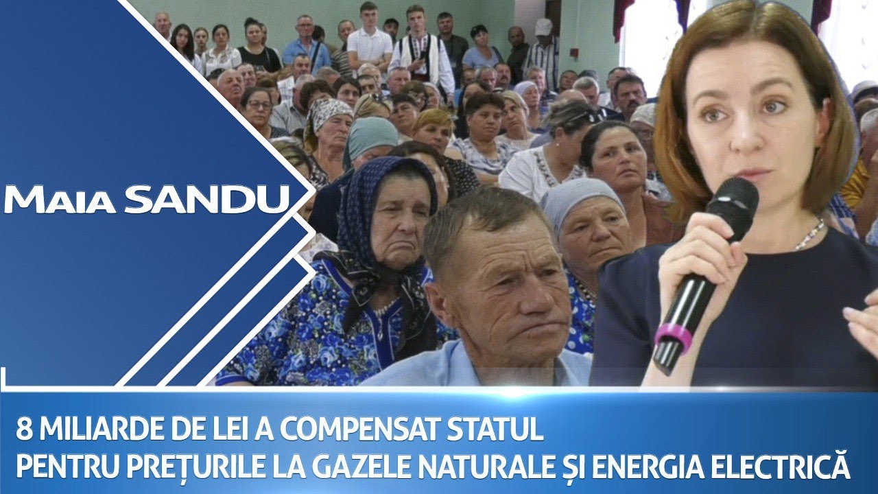 La data de 27 iunie Maia Sandu s-a aflat în raionul Căușeni