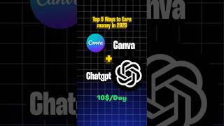 Make Money with Canva and ChatGPT | 5 Proven Methods for Beginners #earnmoney