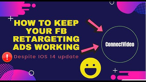 How to keep Retargeting Facebook Ads profitable in 2021 - ConnectVideo Demo