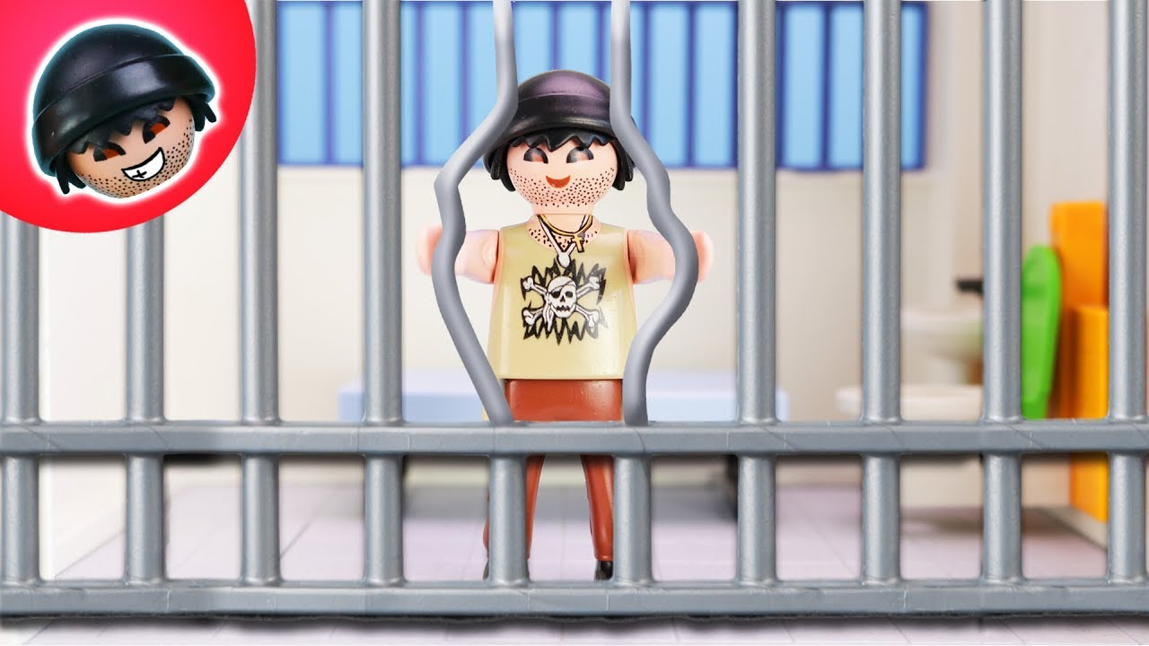 Der Gefängnis Ausbruch - Playmobil Polizei Film - KARLCHEN KNACK 