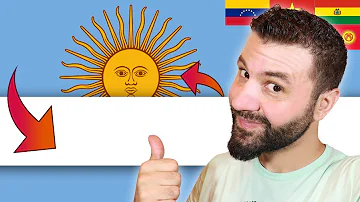 ¿Qué bandera tiene medio sol?