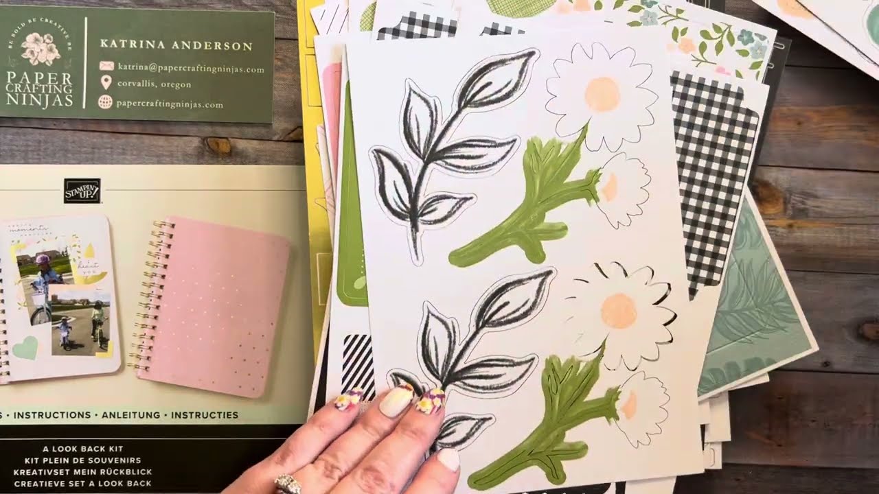 Stampin’ Up! Look Back Kit Unboxing | Journaling & Scrapbook Kit Review.