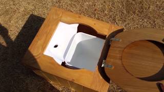 Tiny House composting toilet with diverter Here