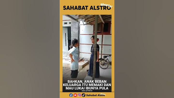 Anak benar-benar beban keluarga, ibunya gak bisa beliin skincare malah ngamuk