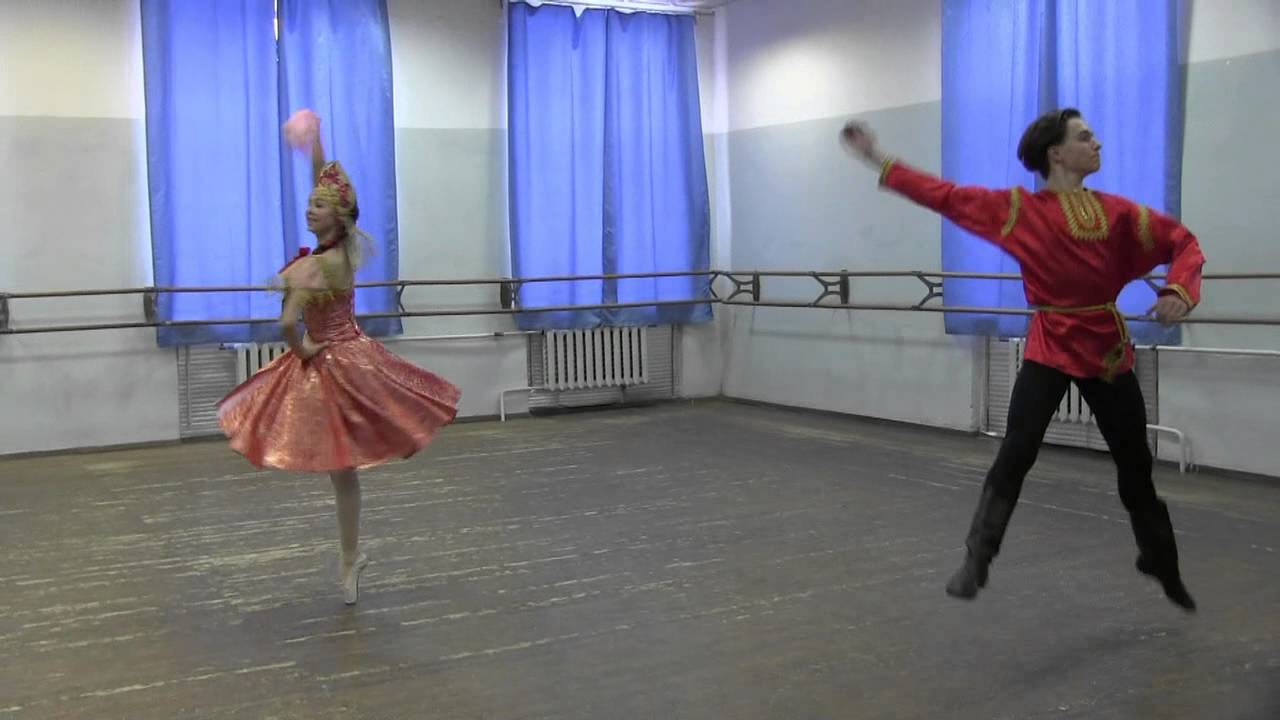Русская плясовая из бал Байера Фея кукол   анс Сграффито   Южноуральск