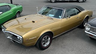 Test Drive 1967 Pontiac Firebird Matching Motor SOLD $32,900  Maple Motors #2578