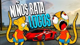 NIÑOS RATA LLORANDO POR PERDER EN CARRERAS TROLL DE GTA V #212