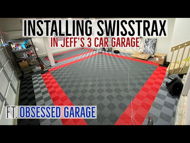 Swisstrax Ribtrax Two Car Garage Mat: Transform Any Garage!