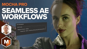 Mocha Pro in After Effects: Faster 3D Camera Data & OCIO Color Matching [Boris FX]