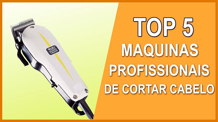 Qual a melhor potência de uma máquina de cortar cabelo?