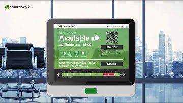 product video - Smartway2 room booking panel