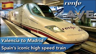 Valencia to Madrid Onboard High-Speed Talgo Trains: AVE S-112 Review