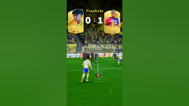 Lamine Yamal Vs Ronaldo Jr Finesse/Freekicks