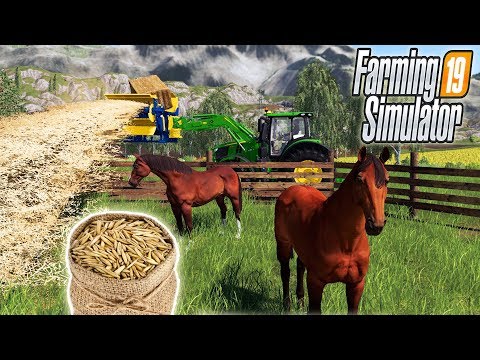 КАК СОДЕРЖАТЬ ЛОШАДЕЙ? FARMING SIMULATOR 19