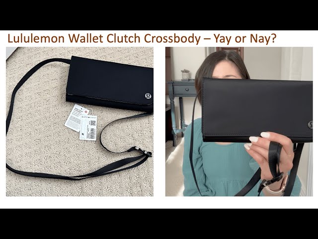 Lululemon Wallet Clutch Crossbody, First Impressions, Unboxing