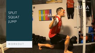 Famous Split squat jumps with Barbell Wealth