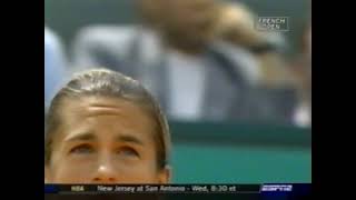 French Open 2003 QF Serena Williams vs Amilie Mauresmo