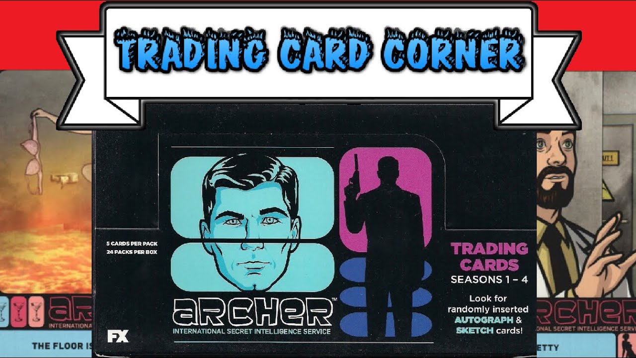Trading Card Corner Archer Season 14 (Cryptozoic 2014) YouTube