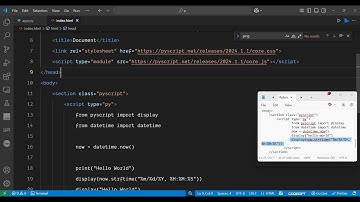 PyScript Library Tutorial to Execute Python Code in Browser Using HTML & JavaScript