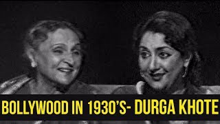 Bollywood Before Independence Durga Khote Tabassum Talkies