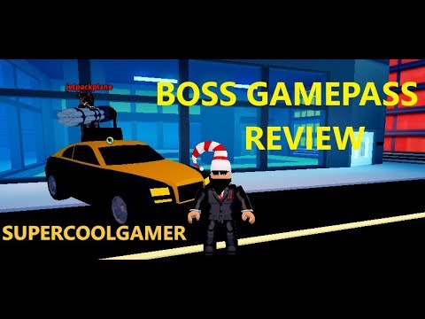 Roblox JAILBREAK BOSS GAMEPASS REVIEW!! NO ADS!!! - YouTube