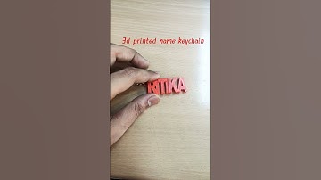 3d printed stuff name keychain #3dprints #3d  #shortsfeed #printkorp #3dprinting #customize