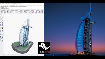 Rhino 3D Architectural Tutorial Series | Ep - 33 | Real Buildings Into 3D model |English |