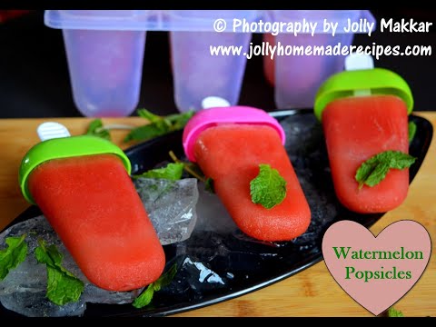 Easy Watermelon Popsicle | 3 Ingredients Watermelon Popsicle