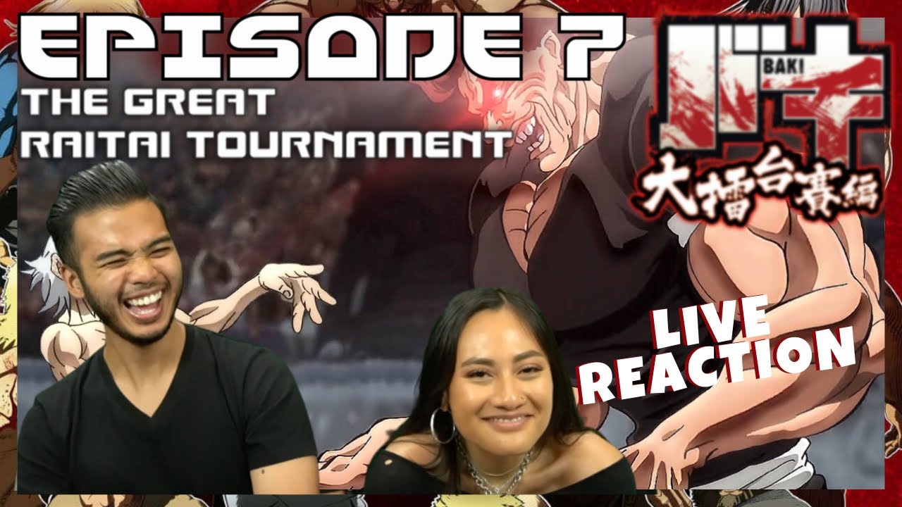 BAKI NETFLIX SEASON 2 EP. 7 LIVE REACTION 